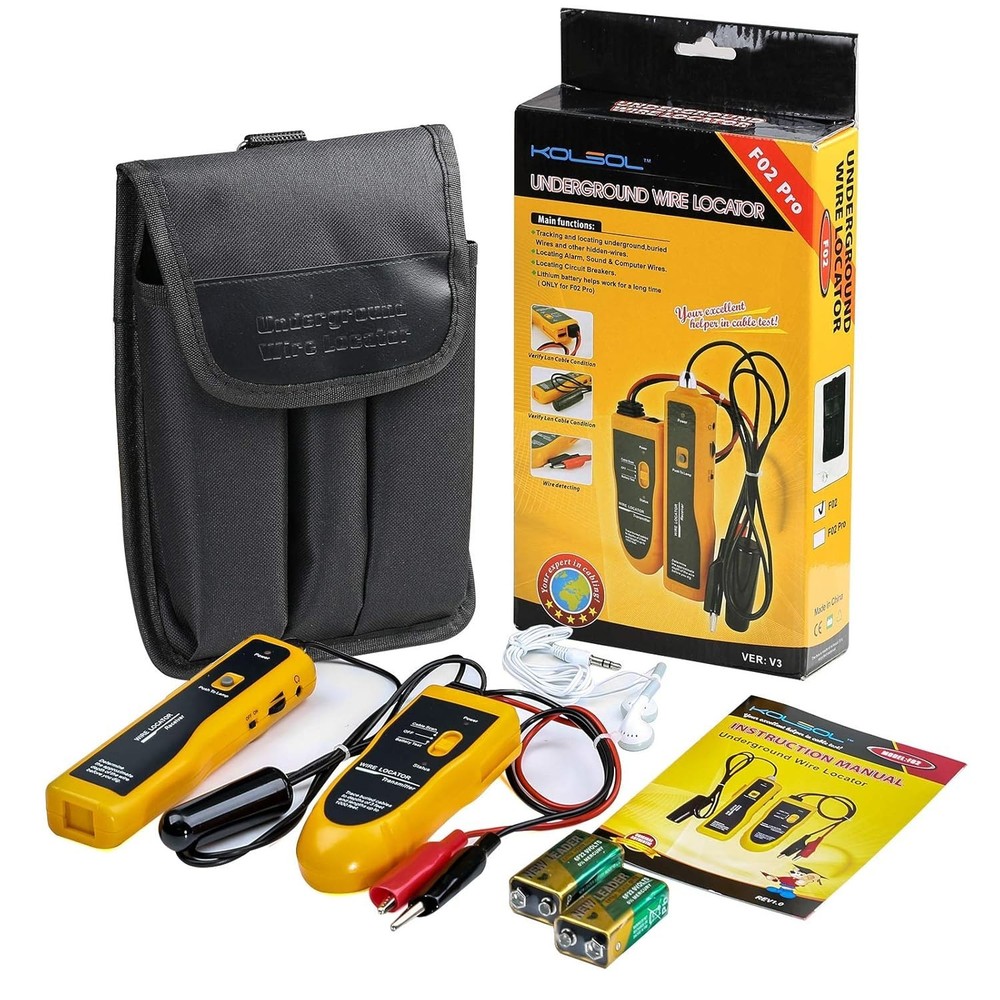 Underground Cable Locator & Wire Tracer - Efficient DIY Cable Testing Solution