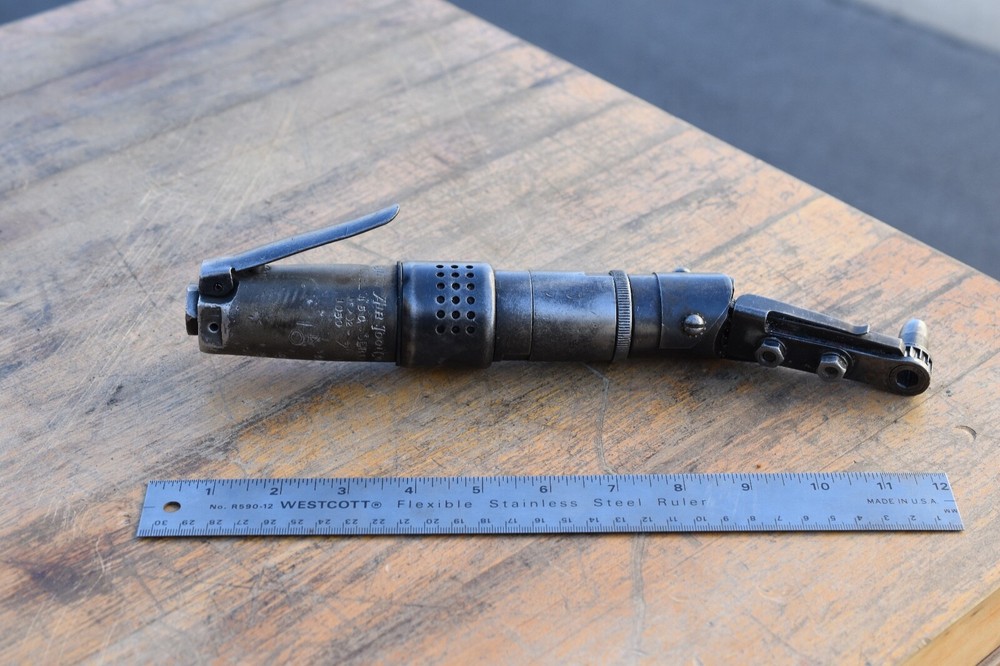 jiffy air tools model 450, pneumatic aerospace tool nutrunner