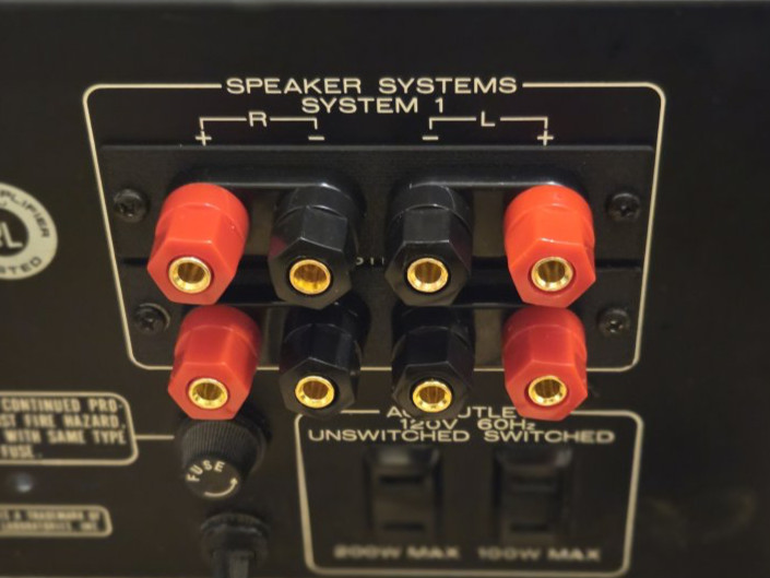 Marantz Model 1090 speaker terminal upgrade kit