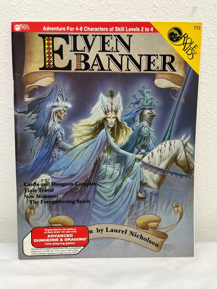 Dungeons and Dragons 2e Role Aids: Elven Banner Module