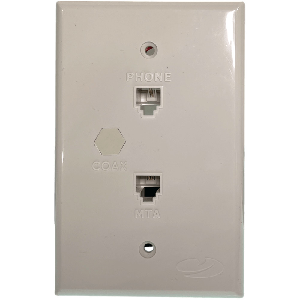 Channel MRJ11CO1F2HD AT4819 Multi Function Wall Plate