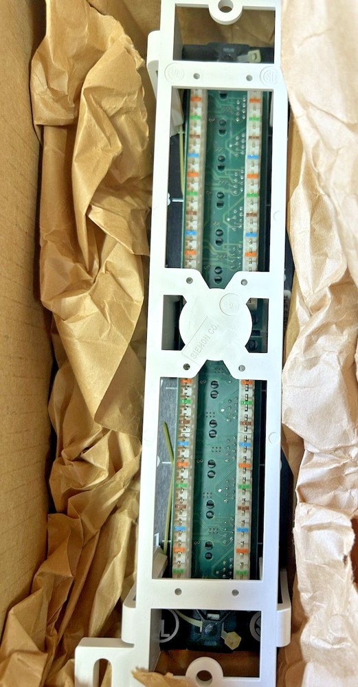 SIEMON HD5-89D-12A4, 12-port High Density Patch Panel, NEW