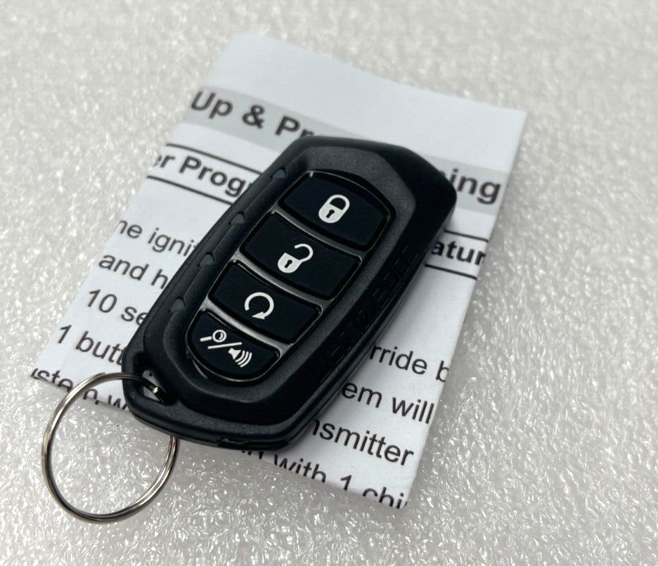 NEW CODE ALARM 4-BUTTON REMOTE START TRANSMITTER FOB CATLED H50TR83 H5OTR83