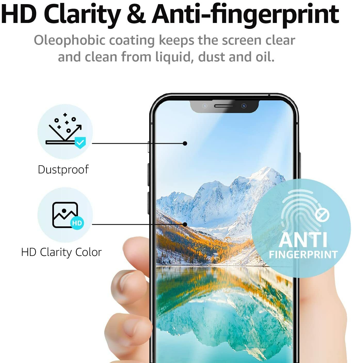 3X Tempered Glass Screen Protector For iPhone 15 14 13 12 11 Pro Max X XS XR 8 7