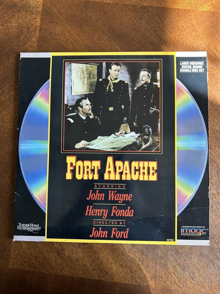 Fort Apache, John Wayne, Henry Fonda (Laserdisc)