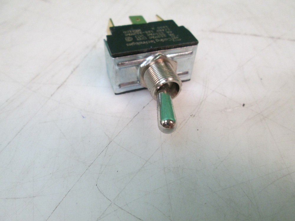 Carling Toggle Switch DPDT, 3 Position, On-Off-On, Terminal Tab Terminals
