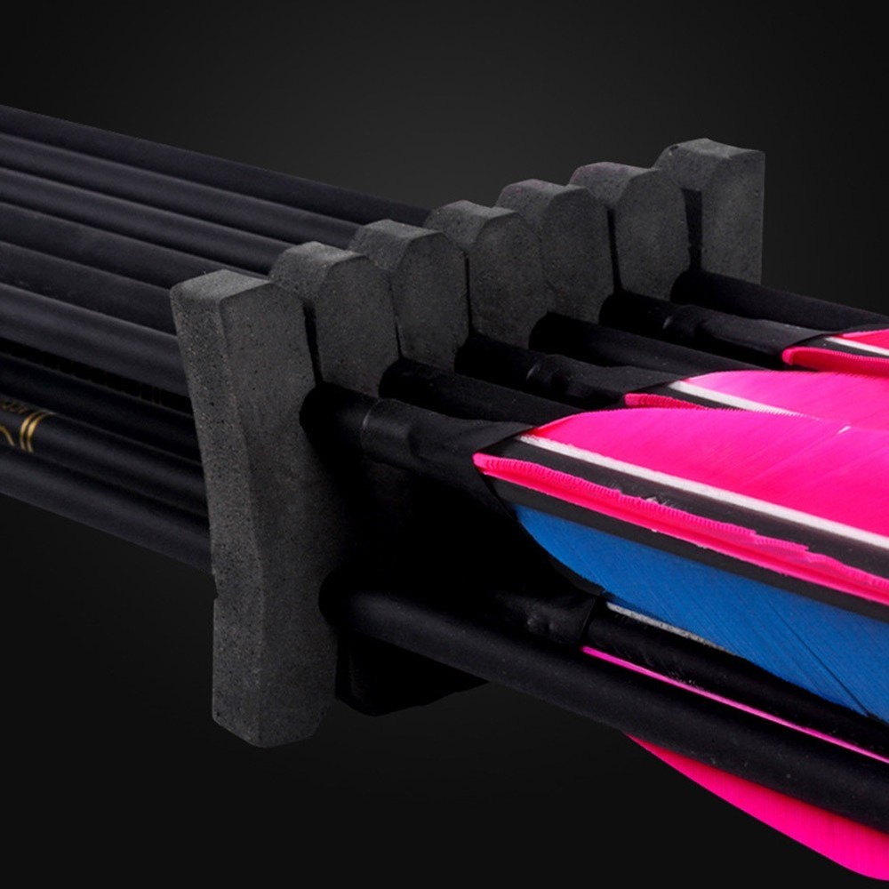 Efficient Arrow Storage Solution 10 Pack Quiver with EVA Foam Arrow for