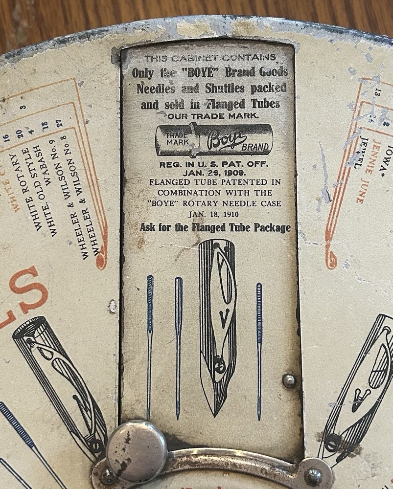 Antique Boye Needle Sewing Dispenser