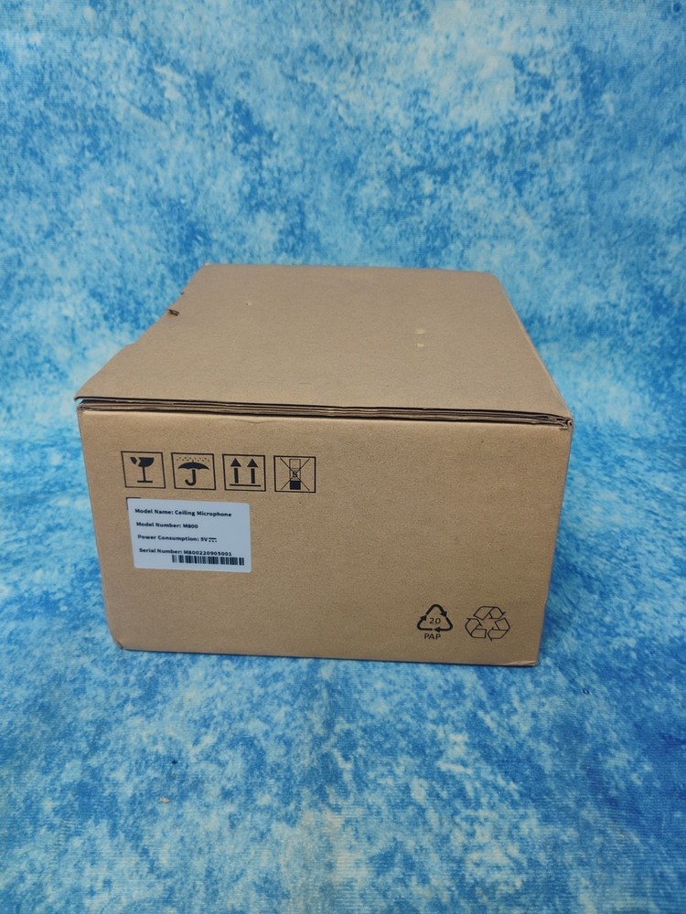 Modulit Solutions Ceiling Microphone M800. No Mounting Plate.