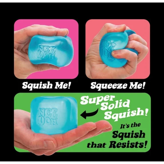 NeeDoh Nice Cube | New | Pink | BuyAny2ShipFree