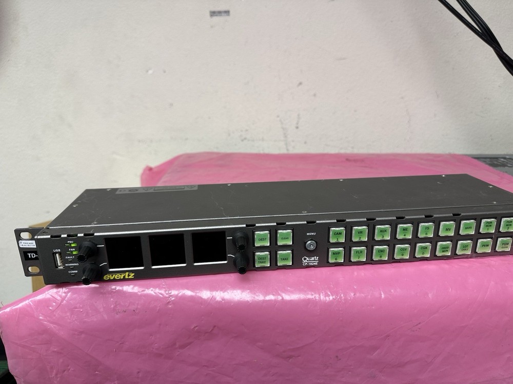 Evertz CP-1024E 24-Button XY Router Control Panel
