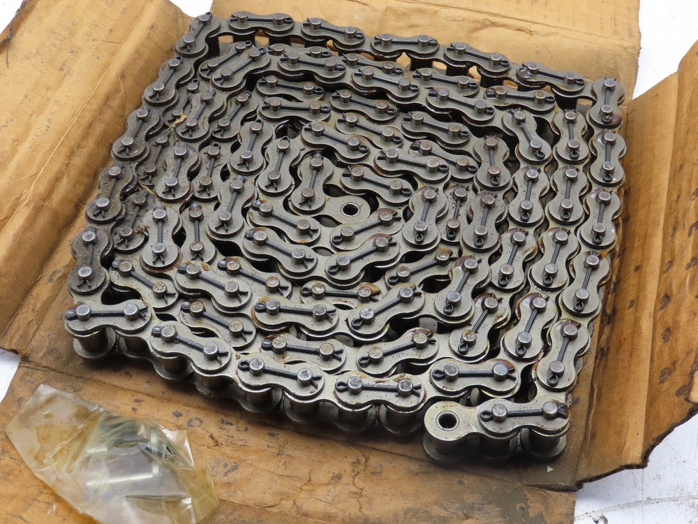Acme RS60-1C Cottered 10 FT Roller Chain with Connecting Link USA
