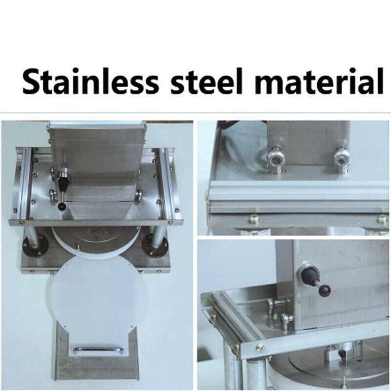 Electric Tortilla Cake Maker Dough Roller Sheeter 22cm Pizza Pressing Machine