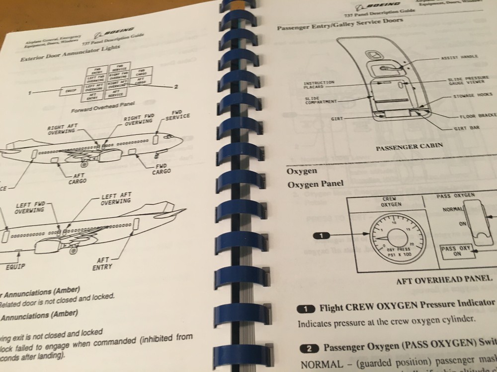 Boeing 737 Instrument Panel Description Guide