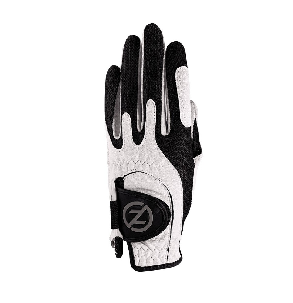 Zero Friction Junior Performance Synthetic Golf Glove Left Hand (White) - B2