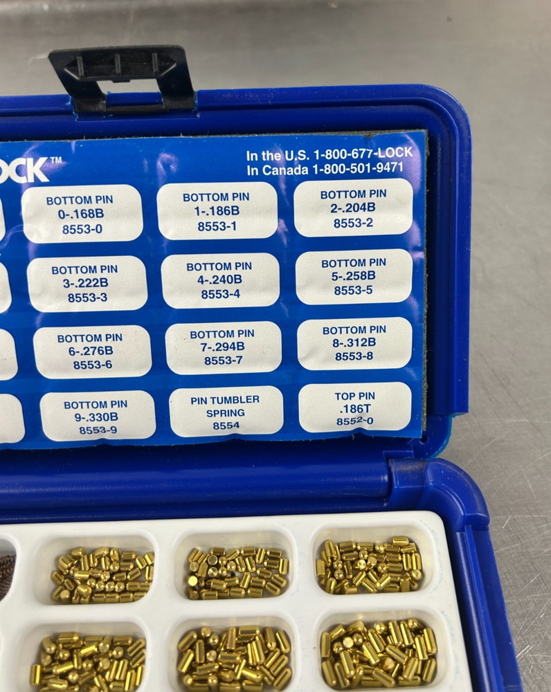 Weiser Lock Pin Retaining Ring Washers Kit | Pre-Owned