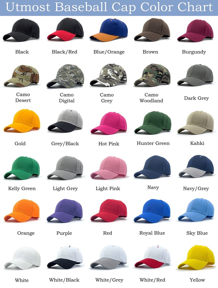 Utmost Structured Baseball Cap with Adjustable Closure - One Size, 1pc Khaki