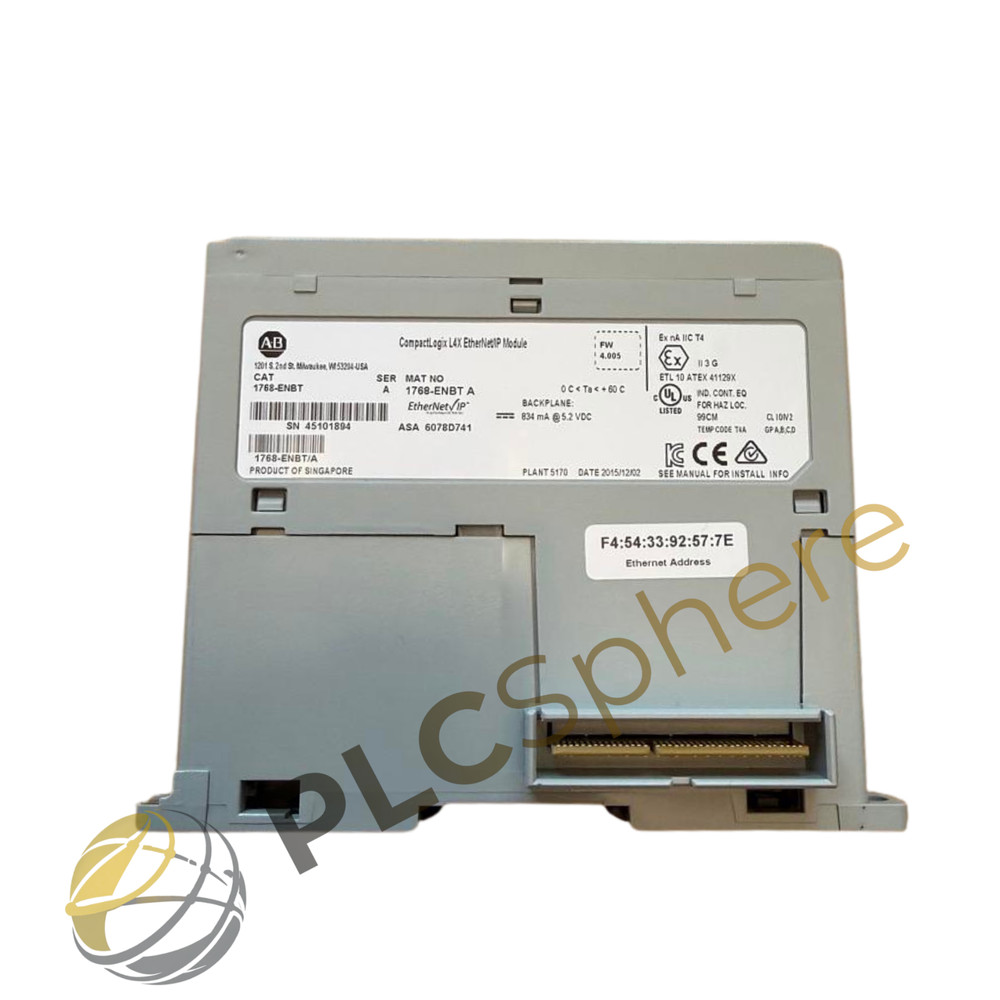 Allen-Bradley 1768-ENBT CompactLogix Ethernet Module