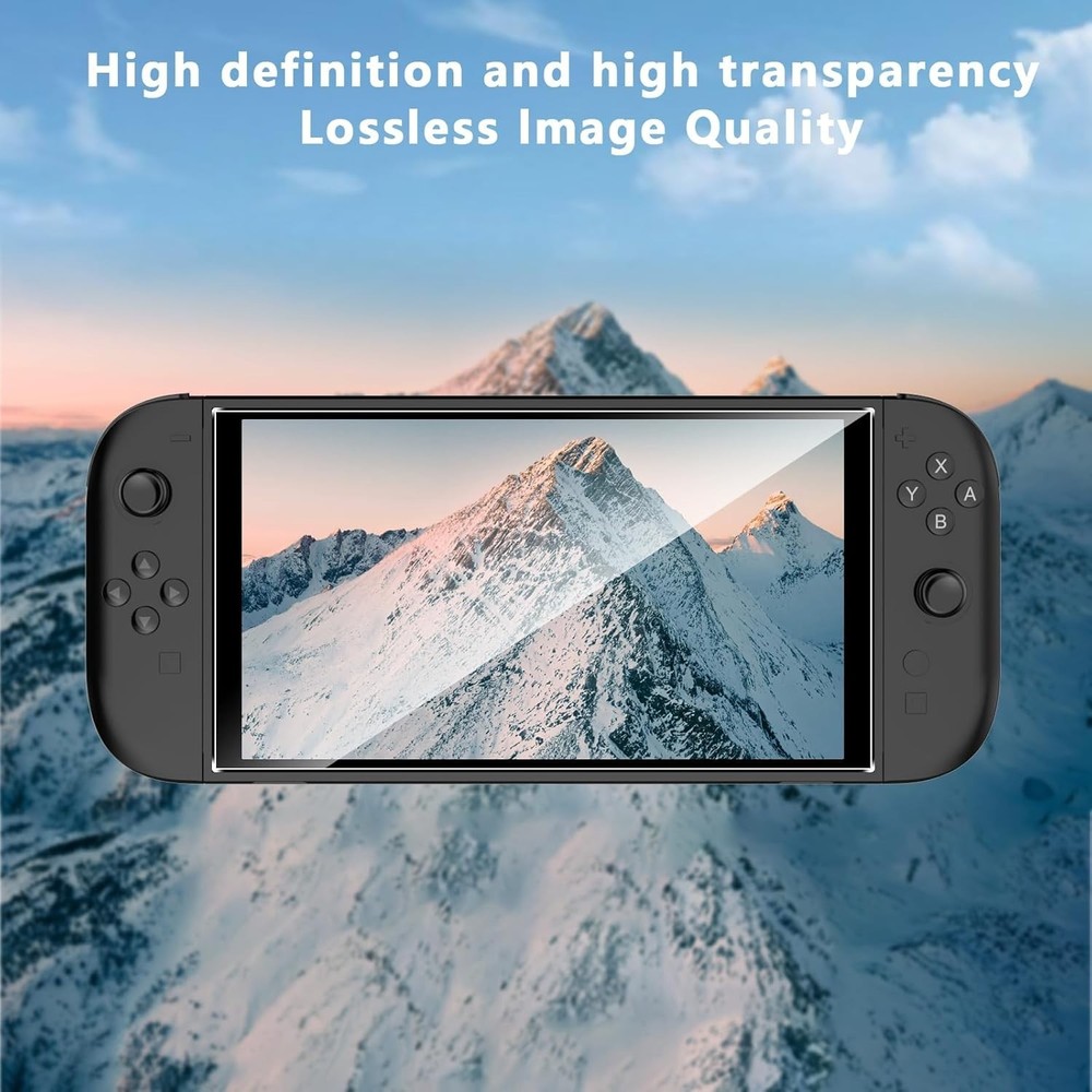 3-Pack Nintendo Switch 2 Screen Protector - 9H Tempered Glass for Ultimate Cl...