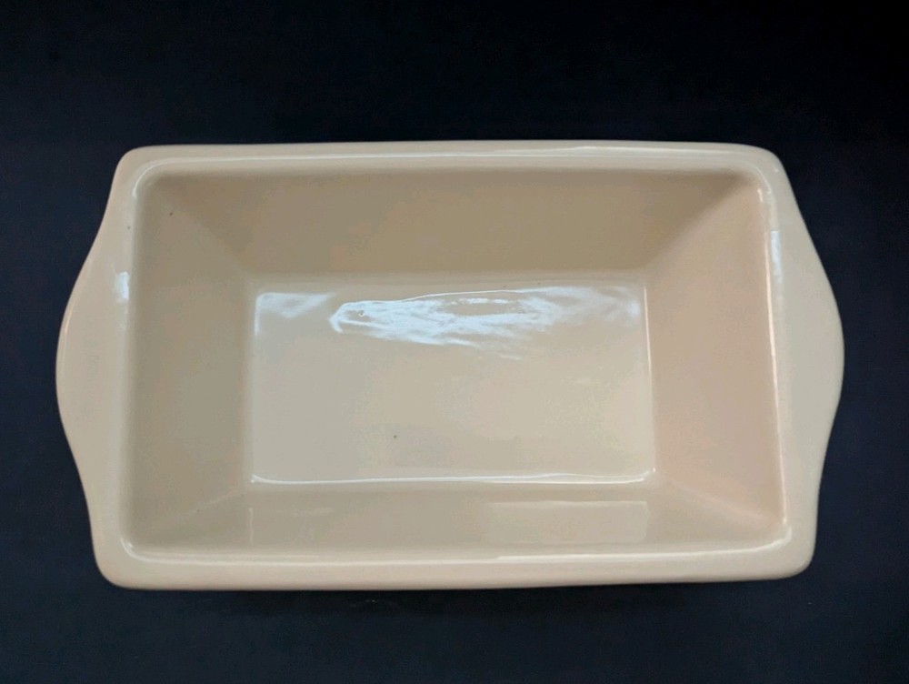 Small 6" Ceramic Pan Loaf By Nantucket With Nutcracker Design