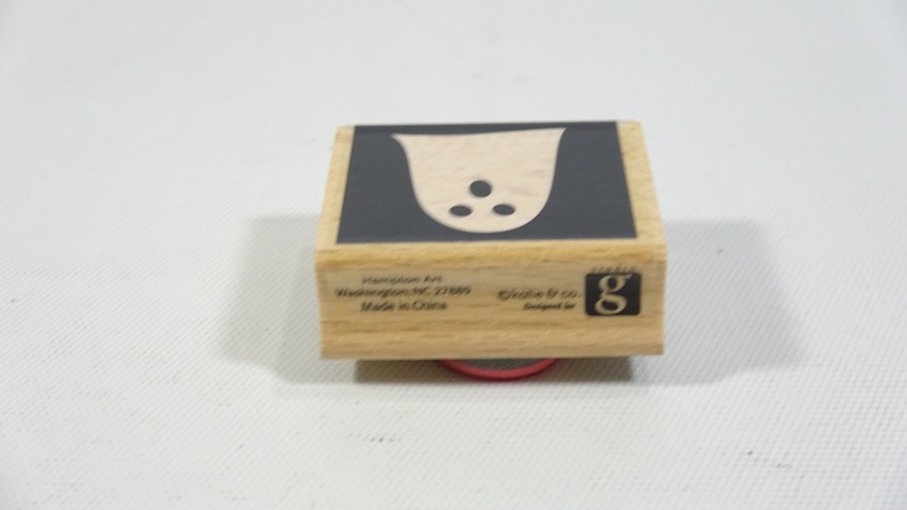 Hampton Art Katie & Co Ghost Rubber Stamp
