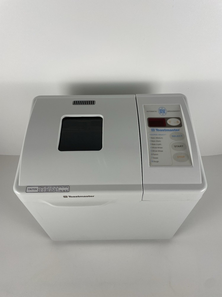 Toastmaster Bread Box Automatic Bread, Dough Maker 2 Lb Model 1154 Tested WORKS