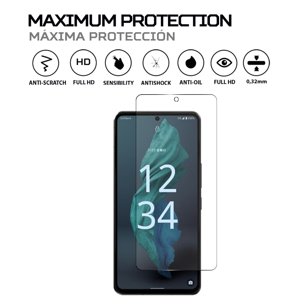 ANTISHOCK Screen protector for Sharp Aquos R7