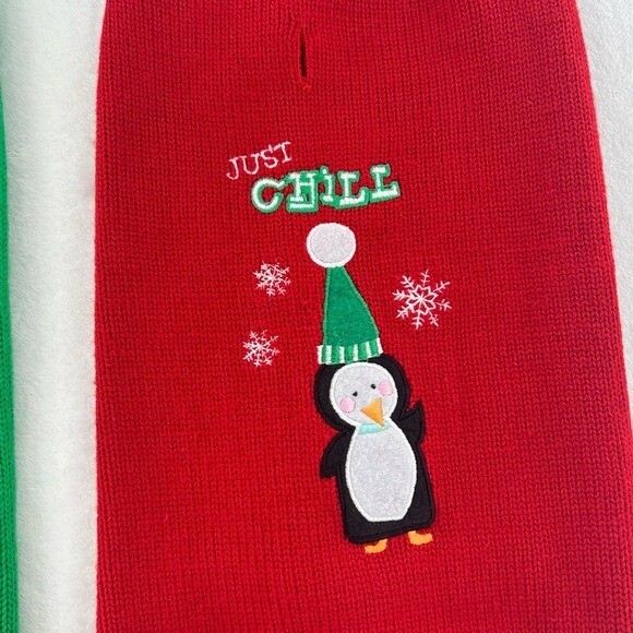 2 Christmas Dog Sweaters