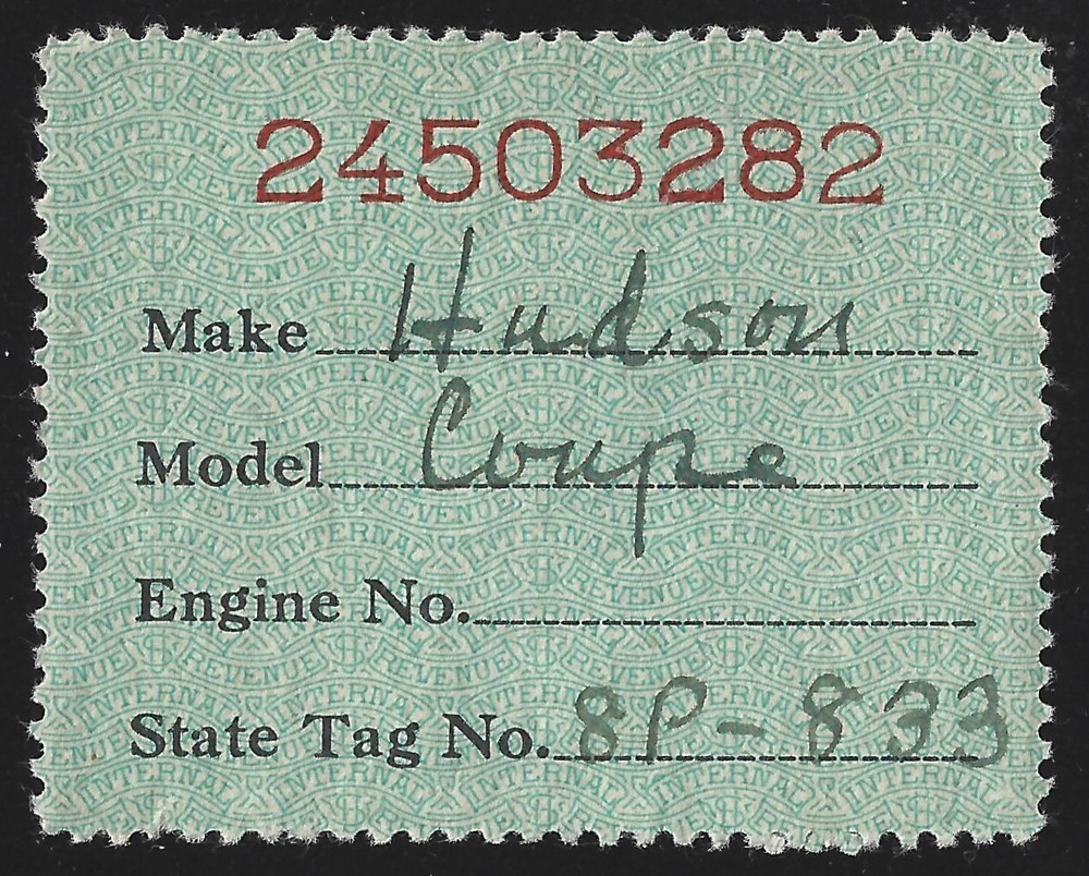 U.S: MINT #RV42 VF+ OG Used