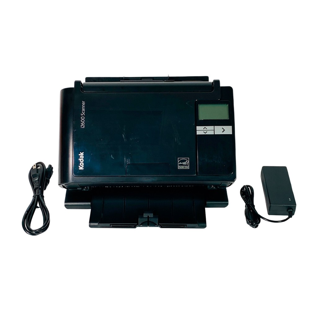 Kodak i2600 Color Document Passthrough Scanner Auto Feeder w/Bundle