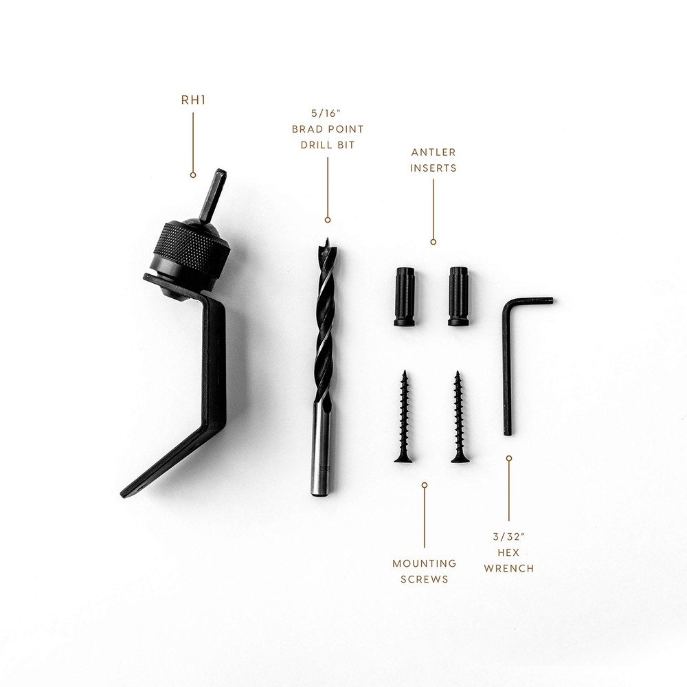 RH1 Single Antler Mounting Kit