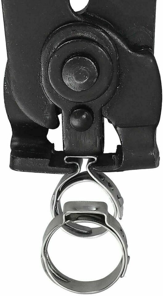 10/100X 304 Stainless Steel Single Ear Hose Clamps Assortment Water Pipe Hoop