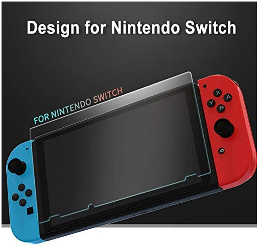 (3 Pack) Nintendo Switch Premium Tempered Ultra Clear Glass Screen Protector