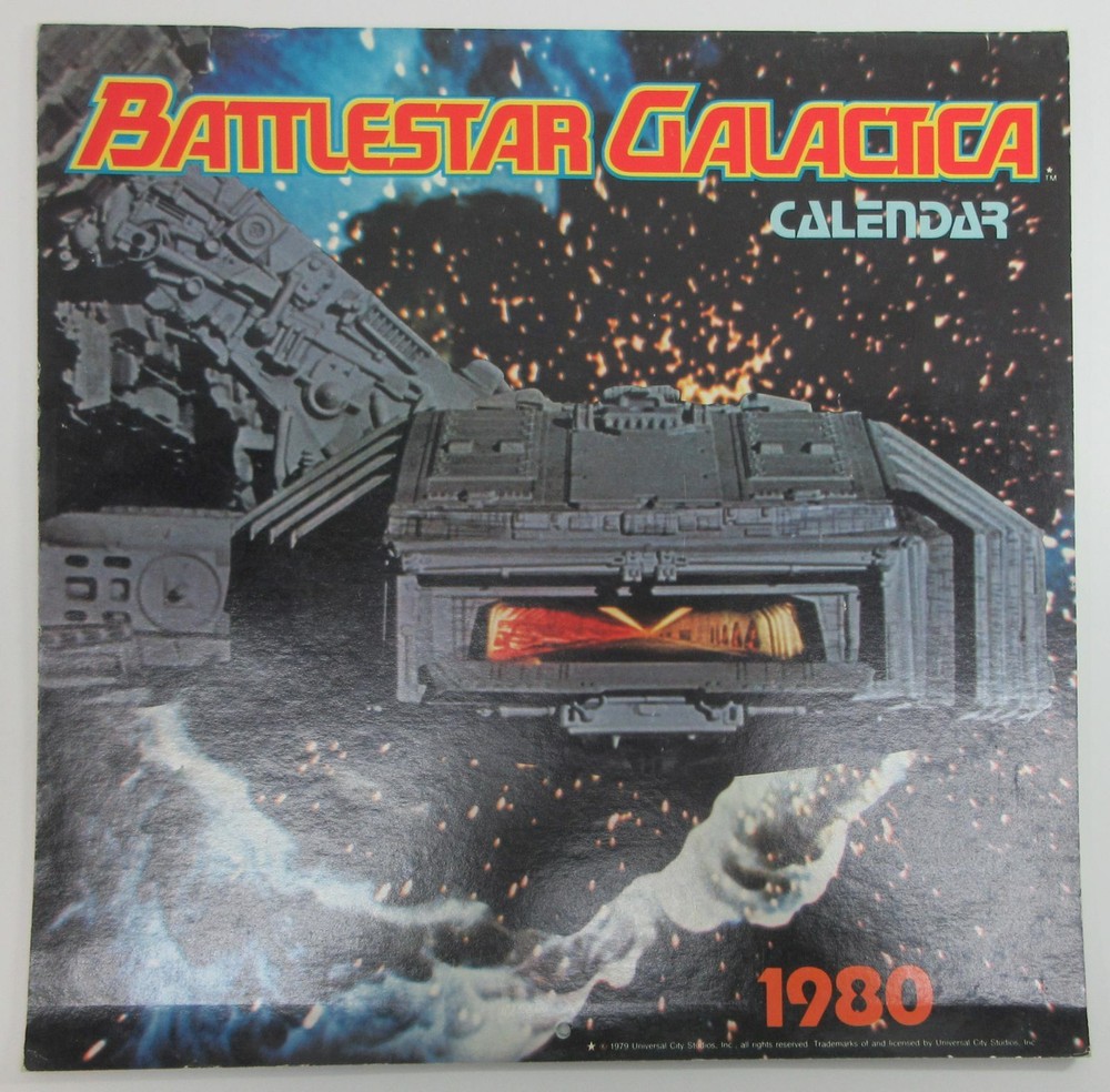 1980 Battlestar Galactica Calendar