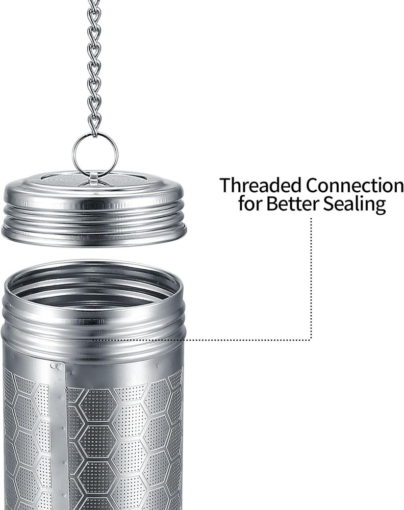2 Pack Tea Infuser for Loose Tea, Extra Fine Mesh Tea Strainers Teapot Cups
