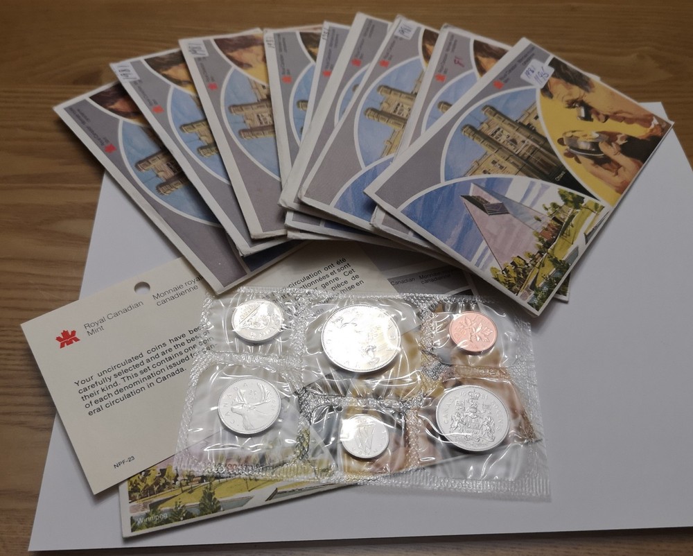 *** 1981  CANADA  PROOF  LIKE  ROYAL  MINT  SET ***