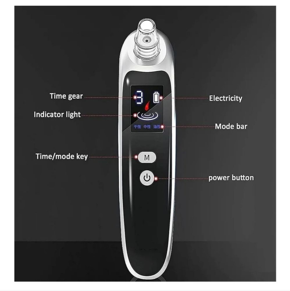 Advanced Blackhead Remover Vacuum - Black