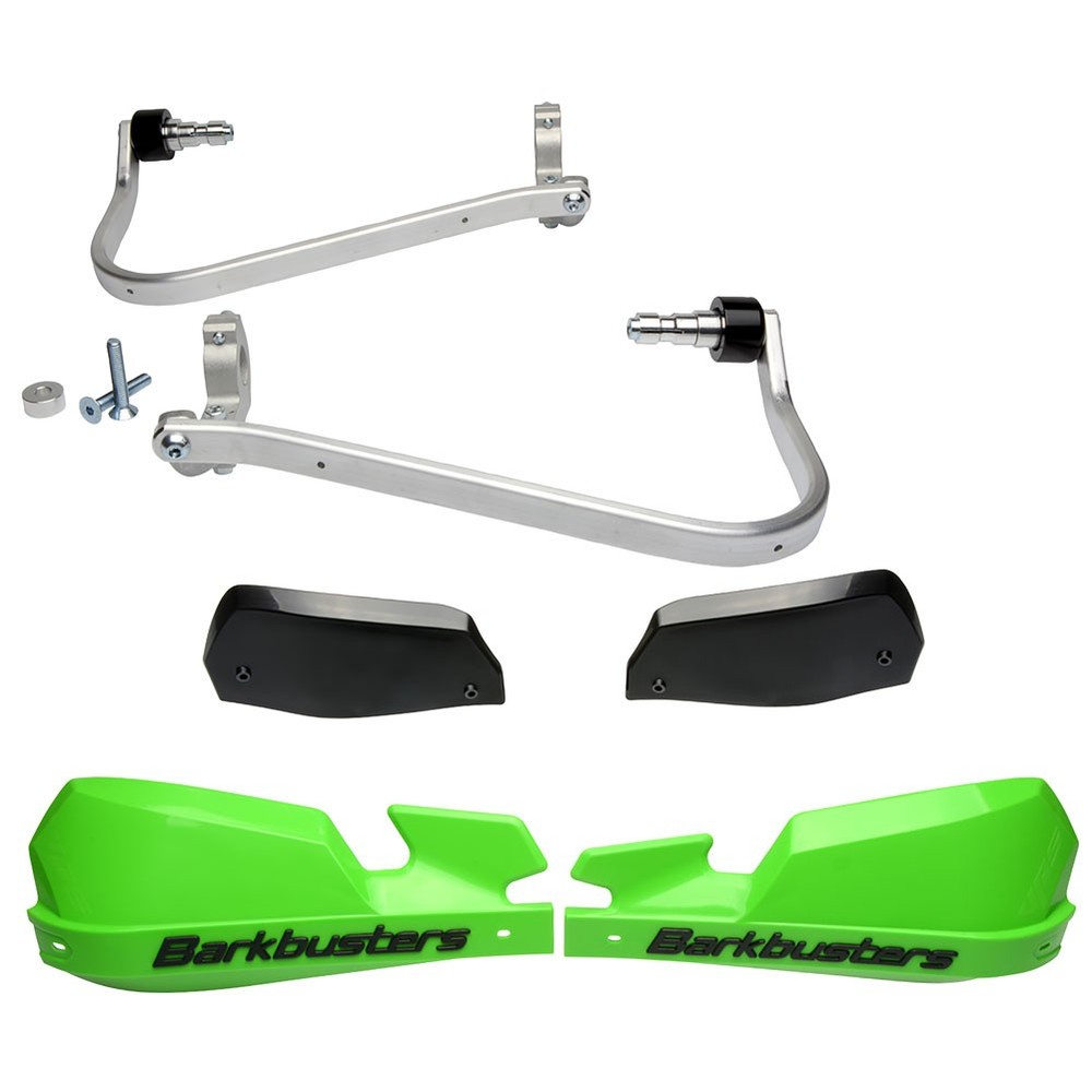Barkbusters 2064410147 VPS Two Point Mounted Handguard Kit Green