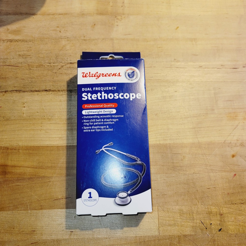 Dual Frequency Stethoscope Professional Quality Lightweight 68-105
