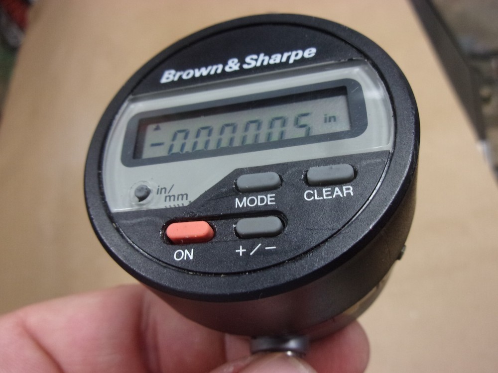 Brown & Sharpe Digit Dial Plus 599-1033 Digital Electronic Test Indicator .0001"