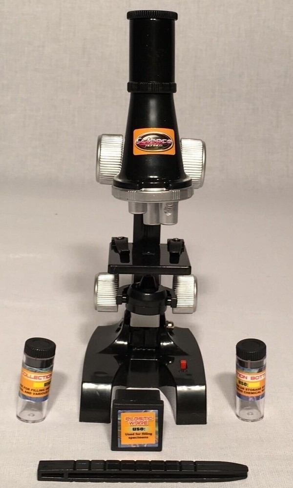 Educational 10 Piece Microscope Kit Science Math Kids Toy Set Gift NEW