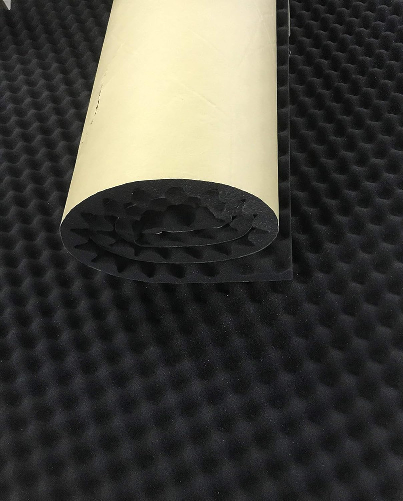 Self Adhesive High Density Acoustic Foam Egg Crate Panel Studio Foam Wall Panel