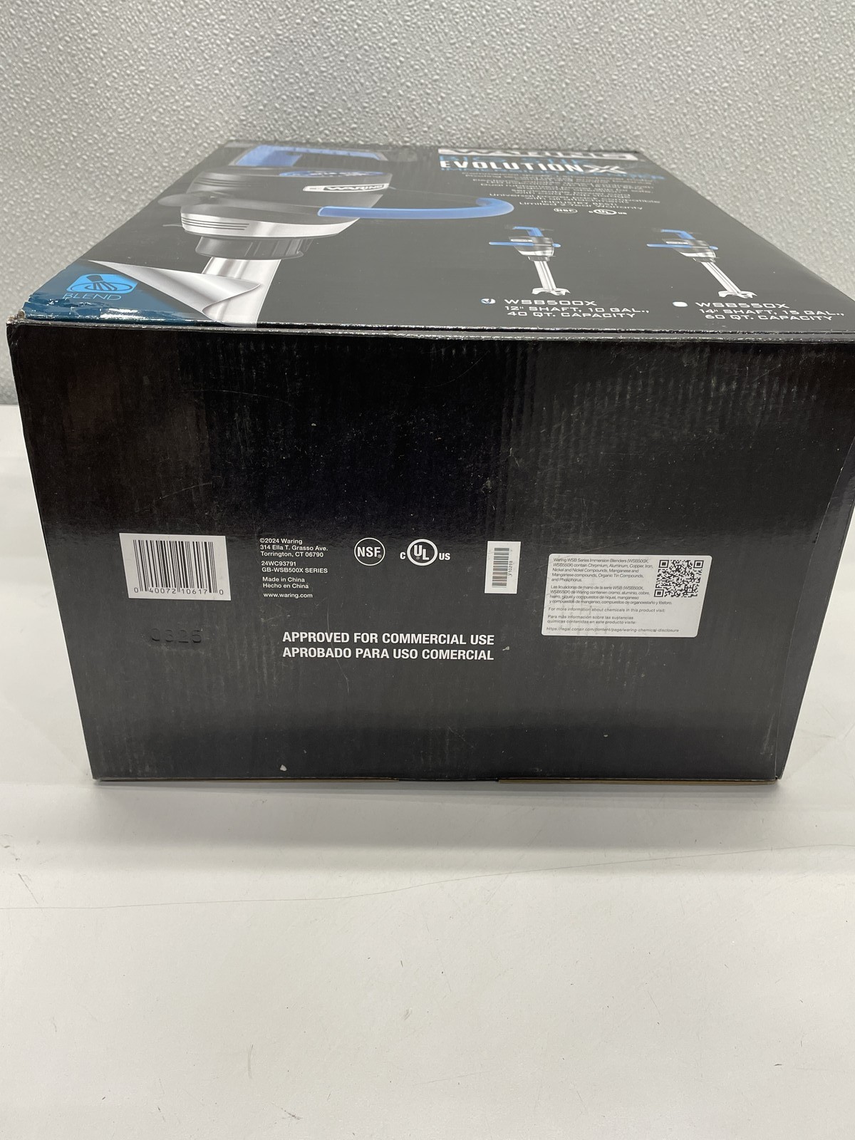 Waring WS8500X 12in Heavy Duty Big Stik EvolutionX Immersion Blender