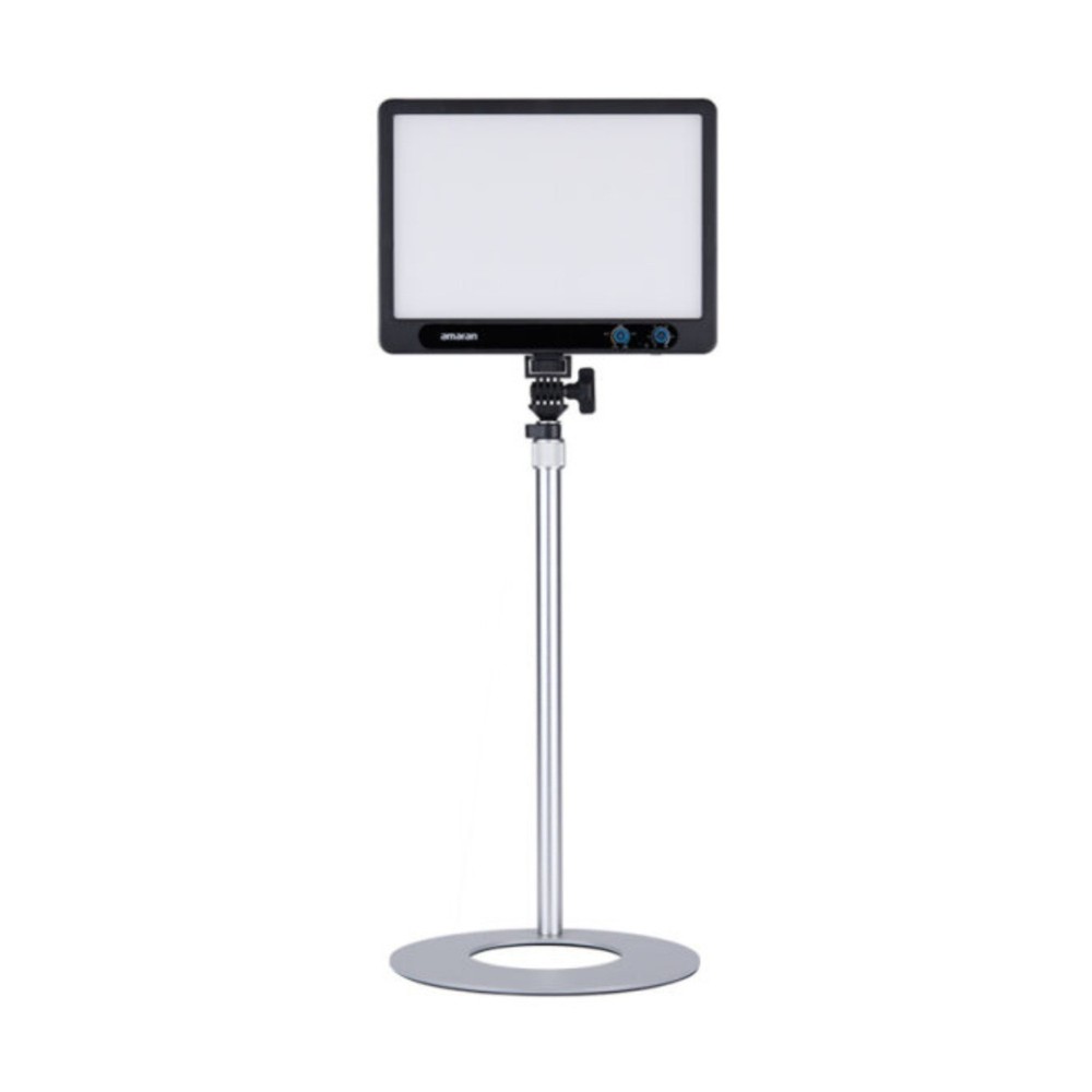 Amaran Verge Edge-Lit Flicker-Free Eye-Safe LED Panel Light (White, US) Bundle