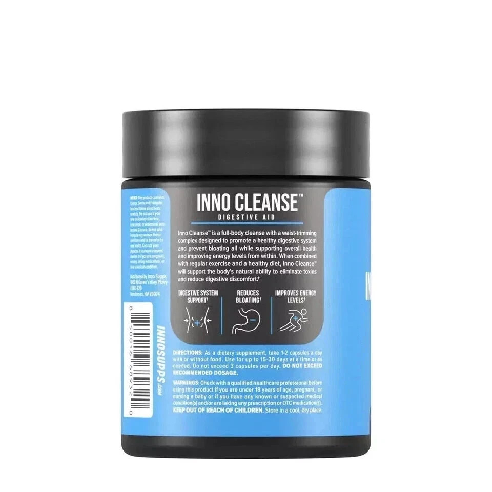 Inno Cleanse - Waist Trimming Complex, Digestive Support, Bloating Relief, Vegan