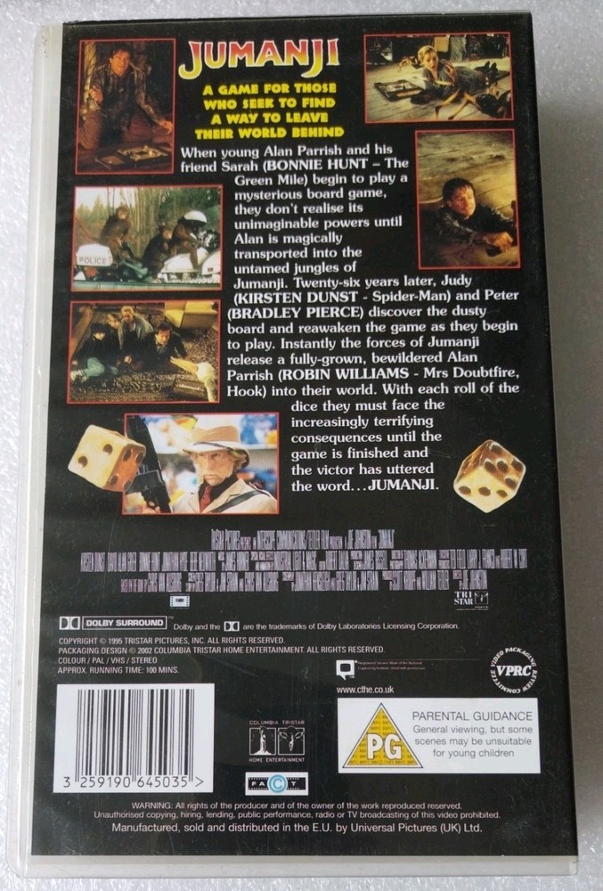 Jumanji (VHS/SUR, 2002)