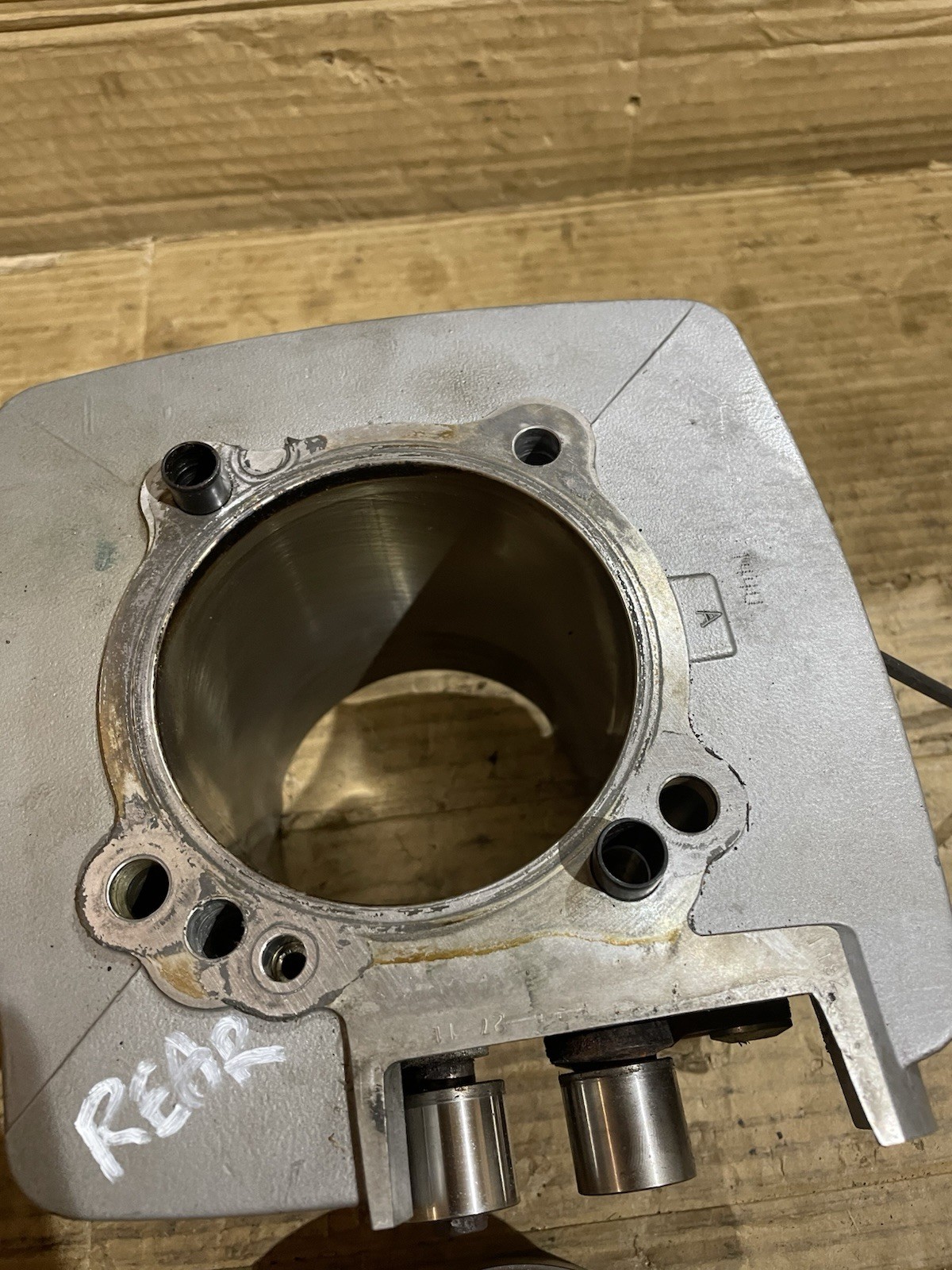 Ducati Monster 1100 Rear Cylinder Barrel & Piston 2010 2011 Genuine Low Miles