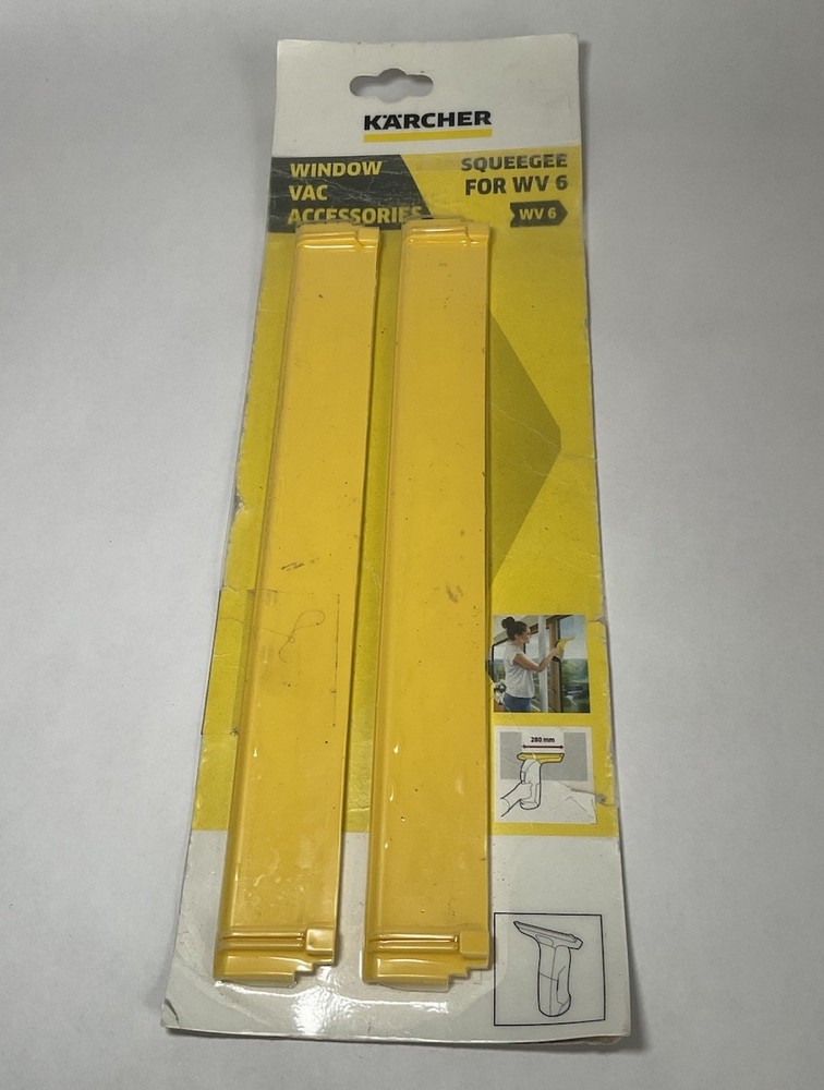 Karcher  Squeegee Window vac accessories  2 Pack  WV6 280mm
