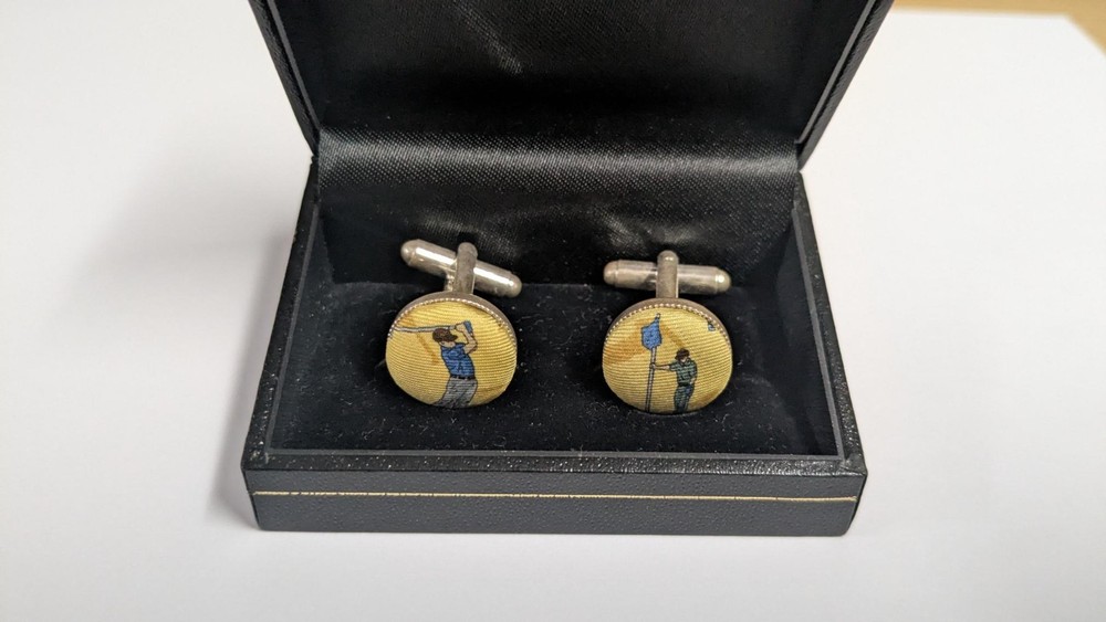 Golf Cufflinks Was £35