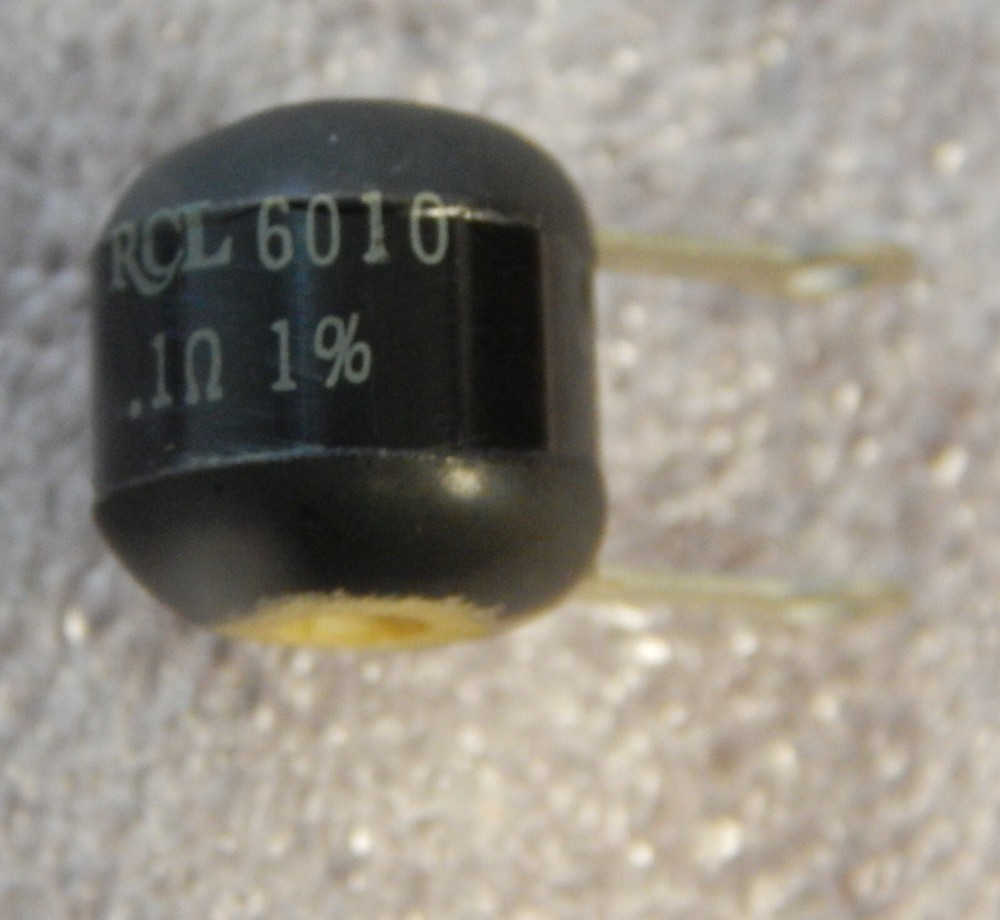 '1 PIECE' -  PN# RCL6010, 6010.1OHMS-1% - RCL - RESISTOR, FIXED, WIRE (1 OHM,1%)